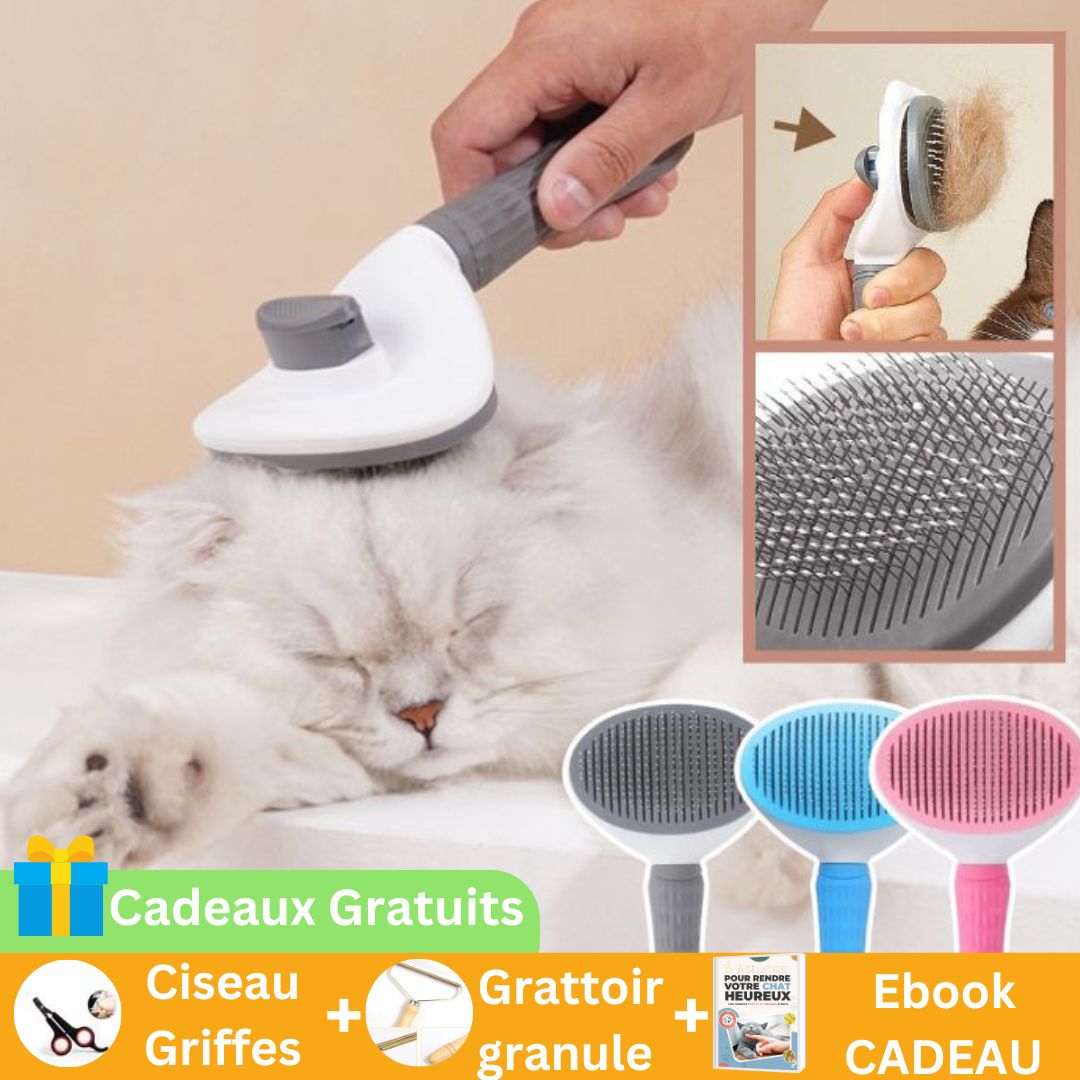 MagiqBrosse™ - Brosse de toilettage pour Chats et Chiens - Catouchat Shop